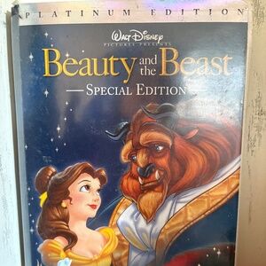Disney VHS Beauty and the Beast Belle Platinum Edition